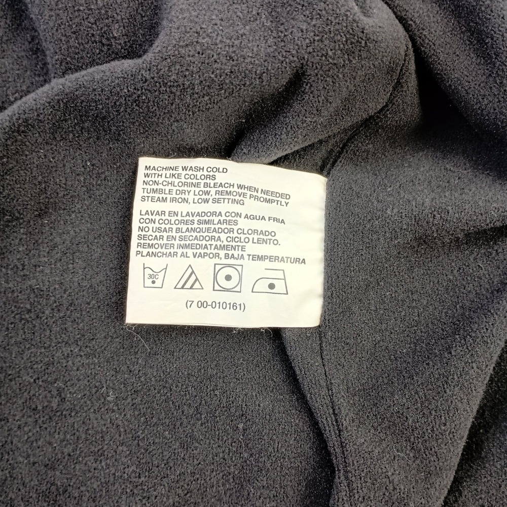 Perry Ellis Mens Large Brown Fleece Lined Full Zip Vest - Picture 6 of 9